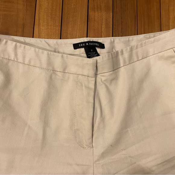 Zac & Rachel khaki cropped pants - Picture 2 of 6